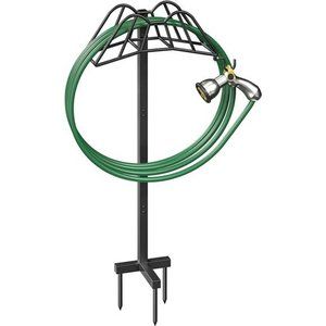 Garden Hose Holder Freestanding, Heavy Duty Metal Garden Hose Storage
